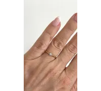 Diamantový zlatý prsteň 111