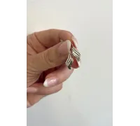 Náušnice z bieleho zlata 1621