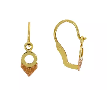 Detské zlaté náušnice 3140