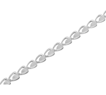 Retiazka na nohu z bieleho zlata 281