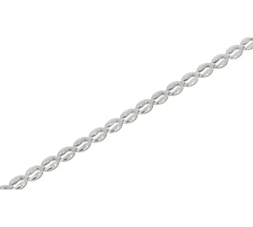 Retiazka na nohu z bieleho zlata 282