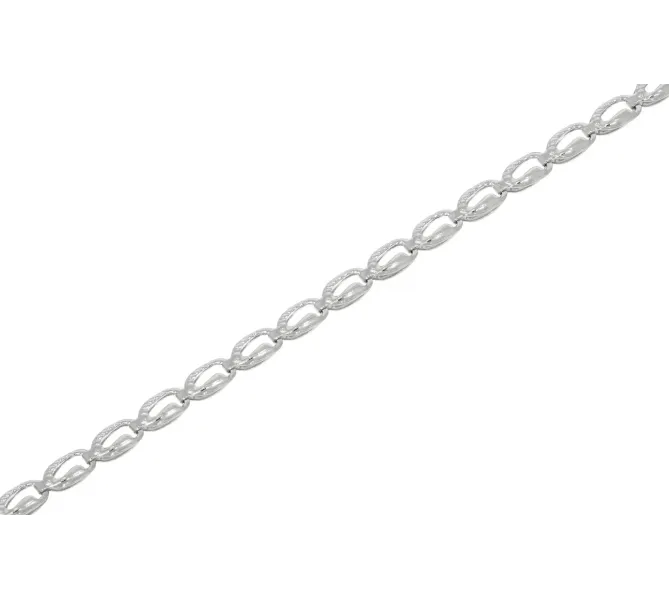 Retiazka na nohu z bieleho zlata 283