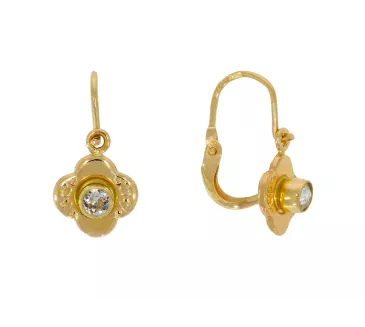 Detské zlaté náušnice 3154