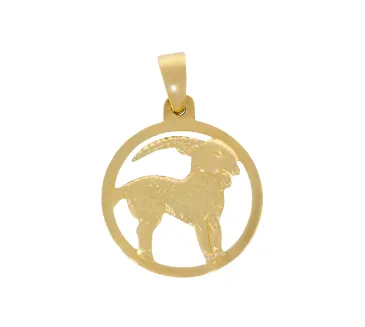 Zlatý prívesok 1622