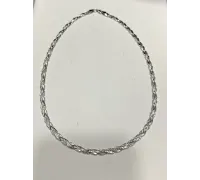 Náhrdelník z bieleho zlata 162