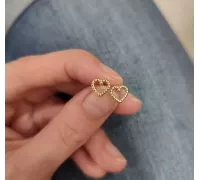 Zlaté náušnice 3749