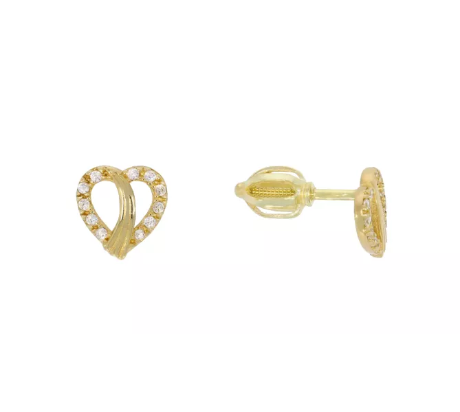 Zlaté náušnice 3755