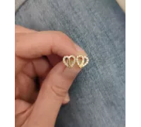 Zlaté náušnice 3755