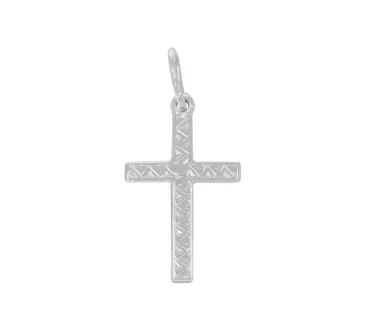 Prívesok z bieleho zlata 1627