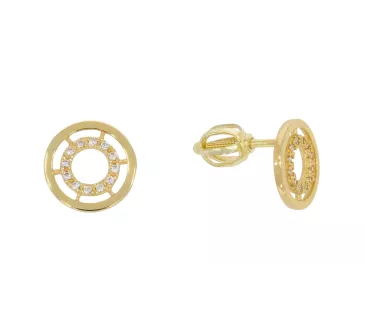 Zlaté náušnice 3757