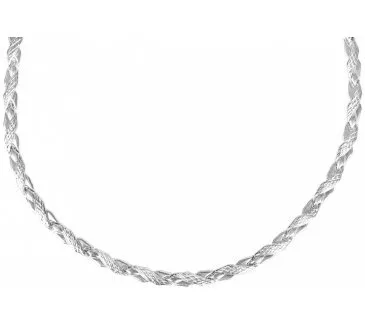 Náhrdelník a náramok z bieleho zlata 162