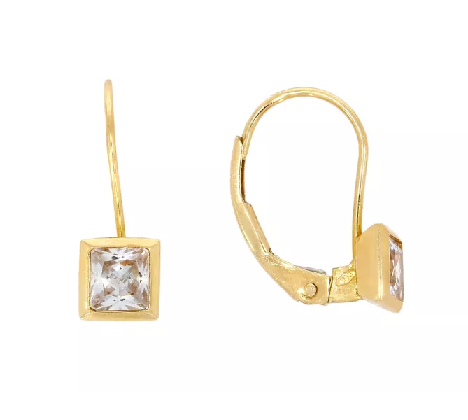 Zlaté náušnice 3424