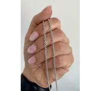 Retiazka z bieleho zlata 1395