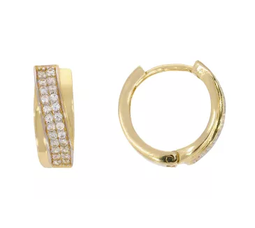 Zlaté náušnice 3811