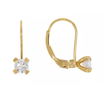 Zlaté náušnice 3814