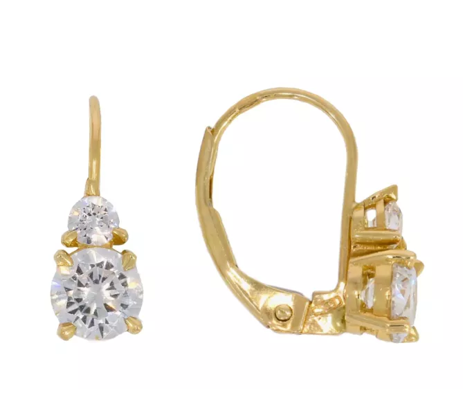 Zlaté náušnice 3815