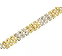 Zlatý náhrdelník a náramok 164