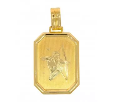 Zlatý prívesok 837