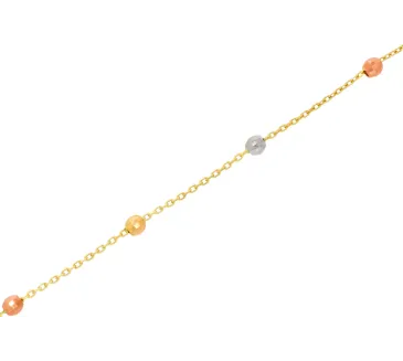 Zlatá retiazka na nohu 284