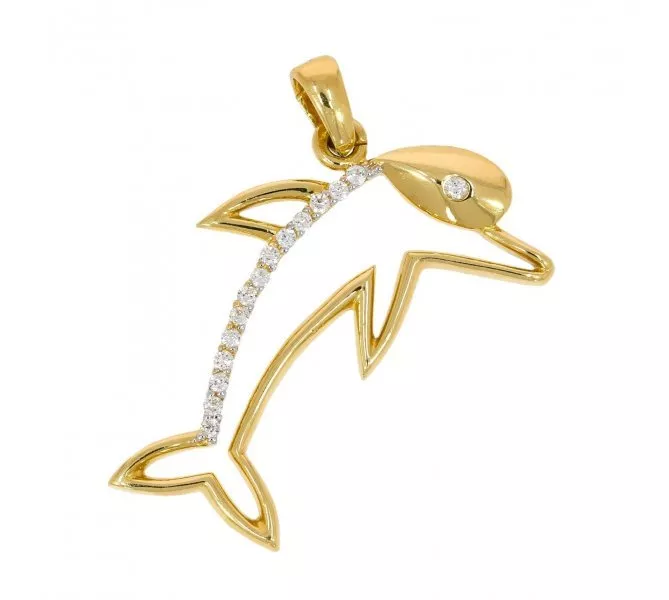 Zlatý prívesok 675