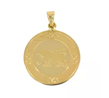 Zlatý prívesok 1237