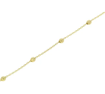 Zlatá retiazka na nohu 285