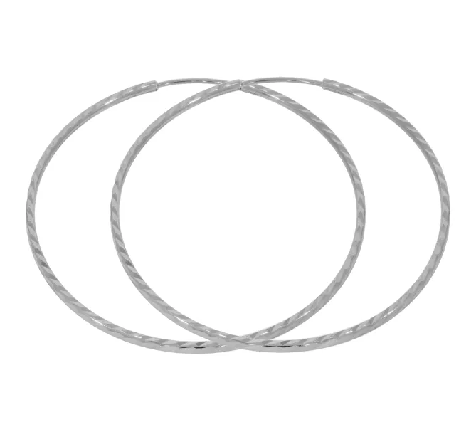 Náušnice z bieleho zlata 3346