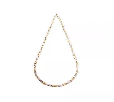 Zlatý náhrdelník a náramok 020