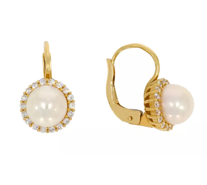 Zlaté náušnice 3076