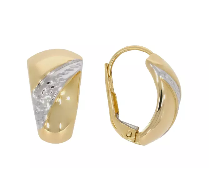 Zlaté náušnice 3807