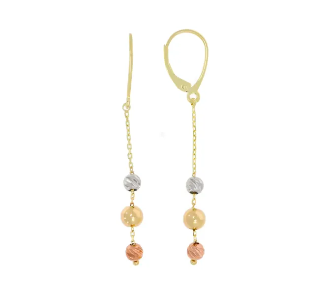 Zlaté náušnice 4207