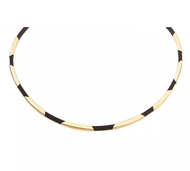 Zlatý náhrdelník a náramok 064