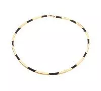 Zlatý náhrdelník a náramok 064