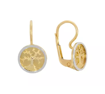 Zlaté náušnice 3809