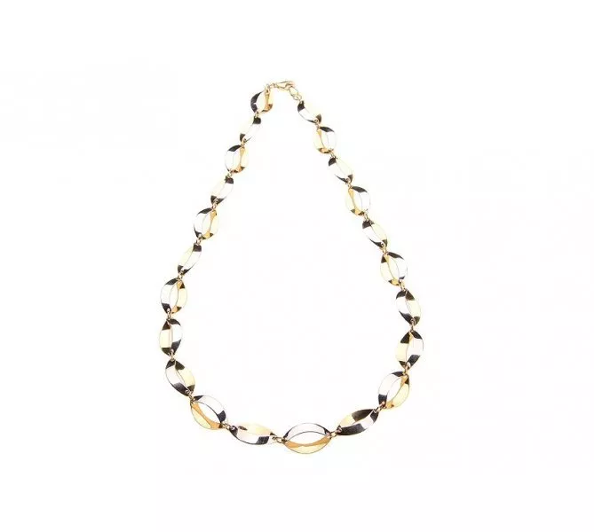 Zlatý náhrdelník a náramok 018