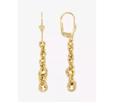 Zlaté náušnice 3810