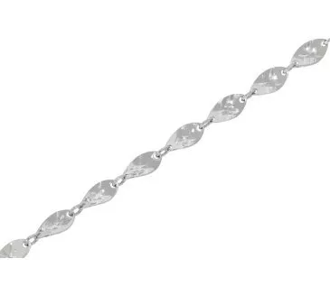 Náramok z bieleho zlata 1118