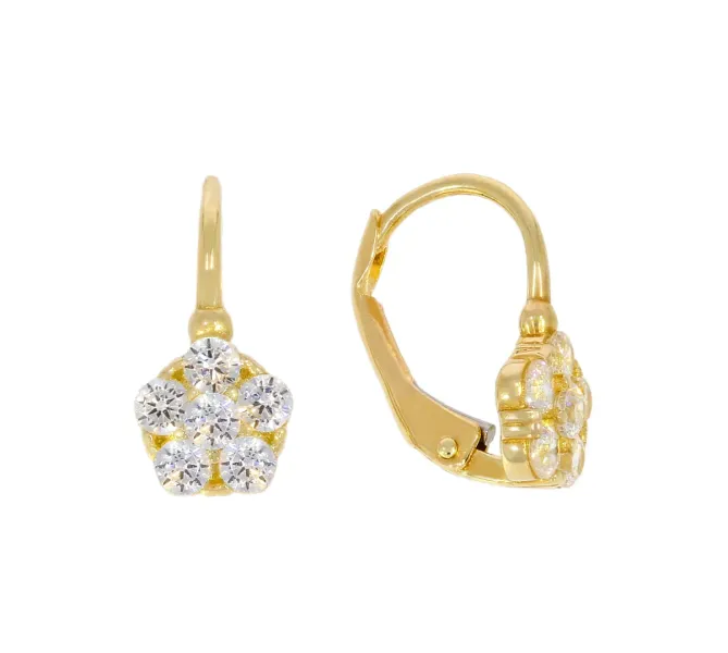 Zlaté náušnice 4195