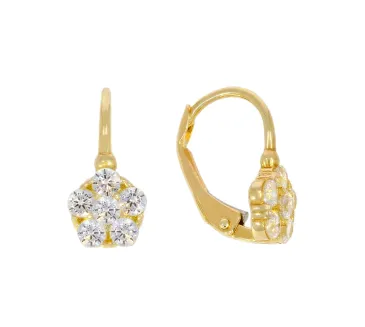 Zlaté náušnice 4195