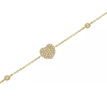 Zlatý náramok 1234