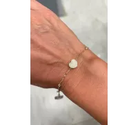 Zlatý náramok 1234