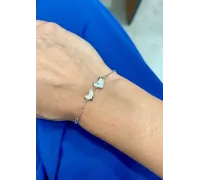 Náramok z bieleho zlata 1372