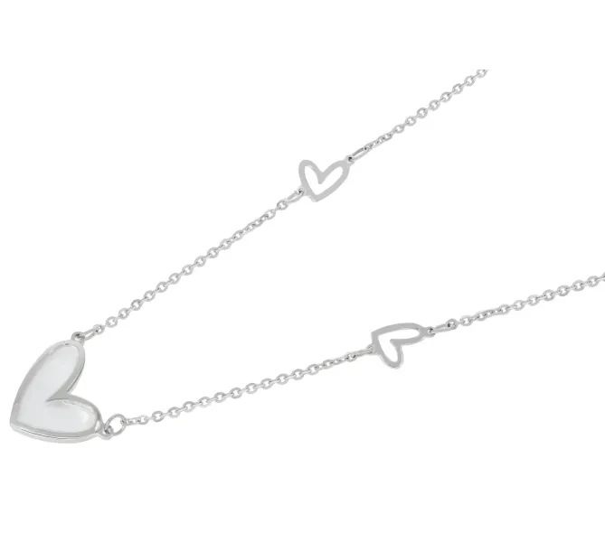 Retiazka z bieleho zlata 1406