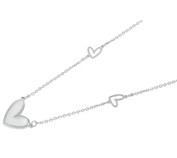 Retiazka z bieleho zlata 1406