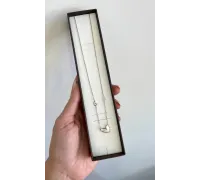 Retiazka z bieleho zlata 1406