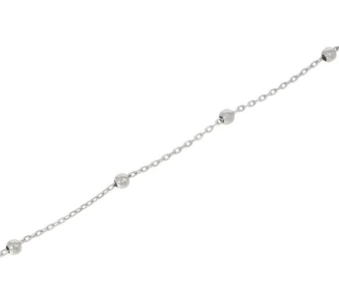 Retiazka na nohu z bieleho zlata 286