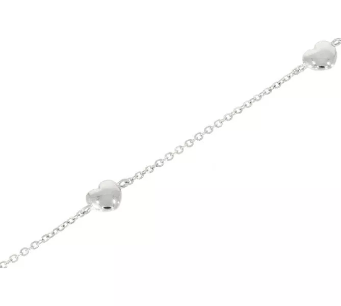 Náramok z bieleho zlata 1121