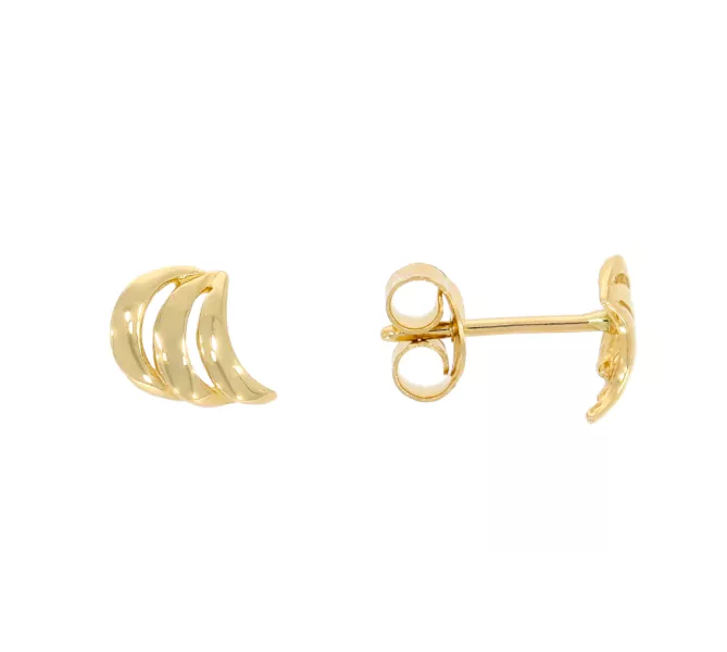 Zlaté náušnice 3467