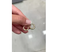 Zlaté náušnice 3839