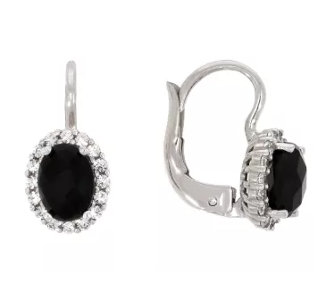 Náušnice z bieleho zlata 3470